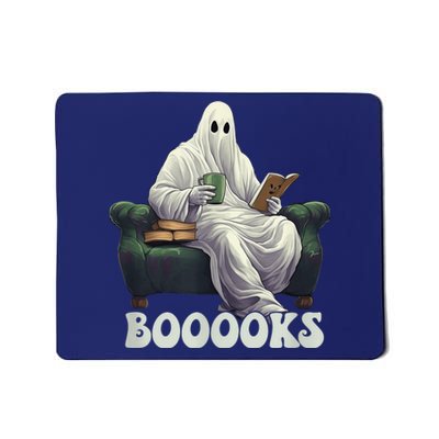 Halloween Boooks Ghost Reading Book Sofa Book Worm  Wo Mousepad