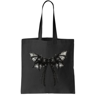 Halloween Bat Gothic Coquette Bow Retro Halloween Bag