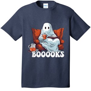 Halloween Boooks Ghost Reading Book Sofa Book Worm  Wo T-Shirt