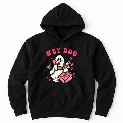 Hey Boo Ghost Halloween Hoodie