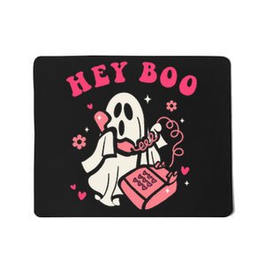 Hey Boo Ghost Halloween Mousepad