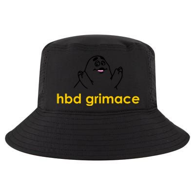 Happy Birthday Grimace HBD Funny Fast Food Meme Cool Comfort Performance Bucket Hat