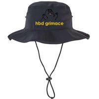 Happy Birthday Grimace HBD Funny Fast Food Meme Bucket Hat