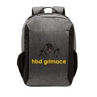 Happy Birthday Grimace HBD Funny Fast Food Meme Vector Backpack