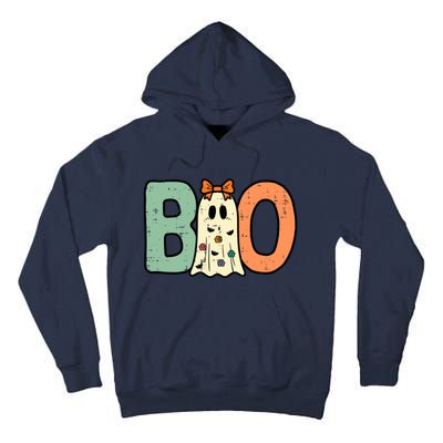 Halloween Boo Ghost Cute Costume Tall Hoodie