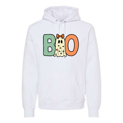 Halloween Boo Ghost Cute Costume Premium Hoodie