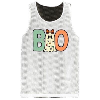 Halloween Boo Ghost Cute Costume Mesh Reversible Basketball Jersey Tank