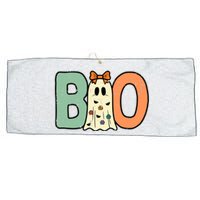 Halloween Boo Ghost Cute Costume Large Microfiber Waffle Golf Towel