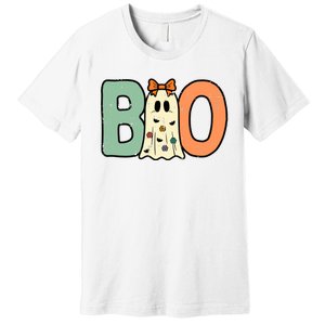 Halloween Boo Ghost Cute Costume Premium T-Shirt