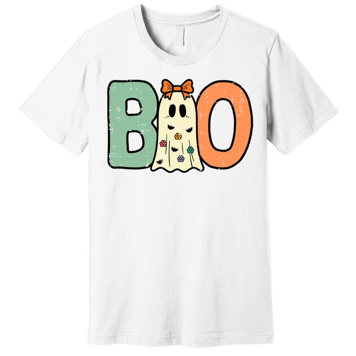 Halloween Boo Ghost Cute Costume Premium T-Shirt