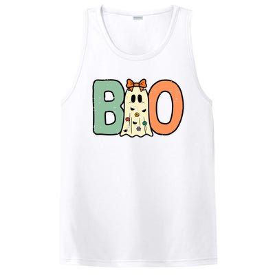 Halloween Boo Ghost Cute Costume PosiCharge Competitor Tank