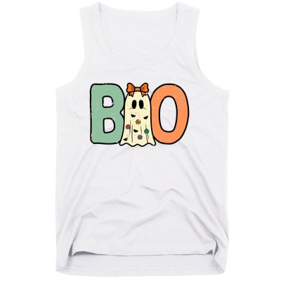 Halloween Boo Ghost Cute Costume Tank Top