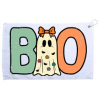 Halloween Boo Ghost Cute Costume Grommeted Golf Towel