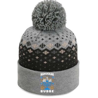 Hanukkah Bubbe Grandma Jewish Festival Chanukah Latke Hanuka  The Baniff Cuffed Pom Beanie