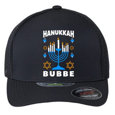 Hanukkah Bubbe Grandma Jewish Festival Chanukah Latke Hanuka  Flexfit Unipanel Trucker Cap