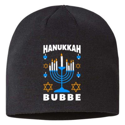 Hanukkah Bubbe Grandma Jewish Festival Chanukah Latke Hanuka  Sustainable Beanie