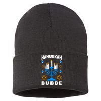 Hanukkah Bubbe Grandma Jewish Festival Chanukah Latke Hanuka  Sustainable Knit Beanie