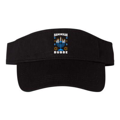 Hanukkah Bubbe Grandma Jewish Festival Chanukah Latke Hanuka  Valucap Bio-Washed Visor