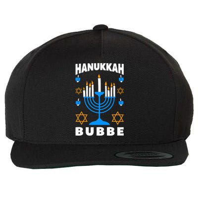 Hanukkah Bubbe Grandma Jewish Festival Chanukah Latke Hanuka  Wool Snapback Cap