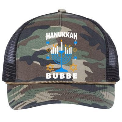 Hanukkah Bubbe Grandma Jewish Festival Chanukah Latke Hanuka  Retro Rope Trucker Hat Cap