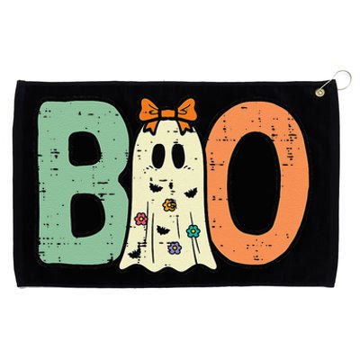 Halloween Boo Ghost Cute Grommeted Golf Towel