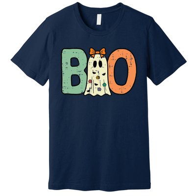 Halloween Boo Ghost Cute Premium T-Shirt