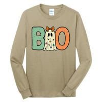 Halloween Boo Ghost Cute Tall Long Sleeve T-Shirt