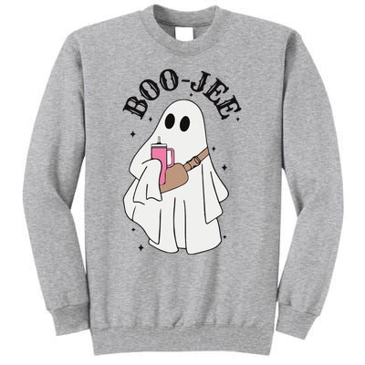 Halloween Boo Ghost Spooky Season Tall Sweatshirt