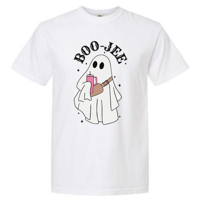 Halloween Boo Ghost Spooky Season Garment-Dyed Heavyweight T-Shirt