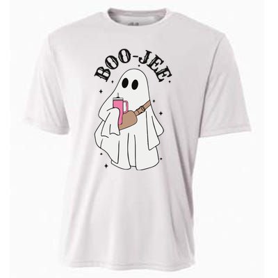 Halloween Boo Ghost Spooky Season Cooling Performance Crew T-Shirt