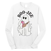 Halloween Boo Ghost Spooky Season Long Sleeve Shirt