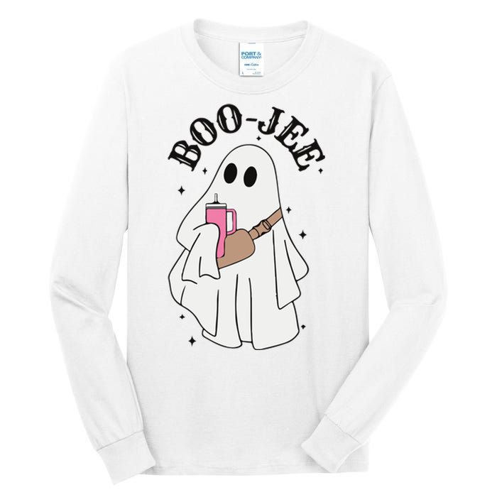 Halloween Boo Ghost Spooky Season Tall Long Sleeve T-Shirt