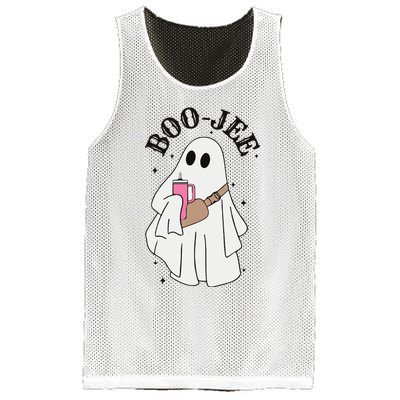 Halloween Boo Ghost Spooky Season Mesh Reversible Basketball Jersey Tank