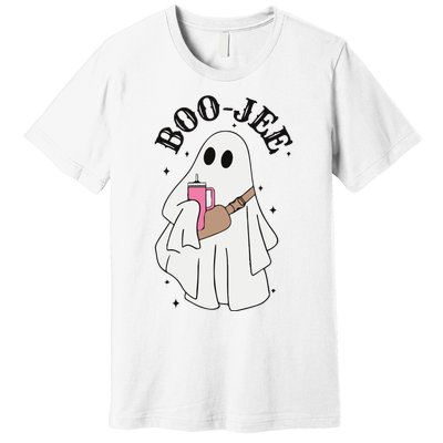 Halloween Boo Ghost Spooky Season Premium T-Shirt