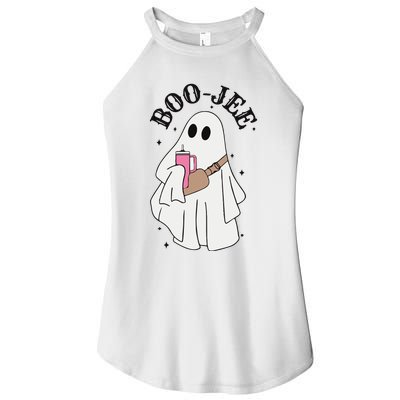 Halloween Boo Ghost Spooky Season Women's Perfect Tri Rocker Tank