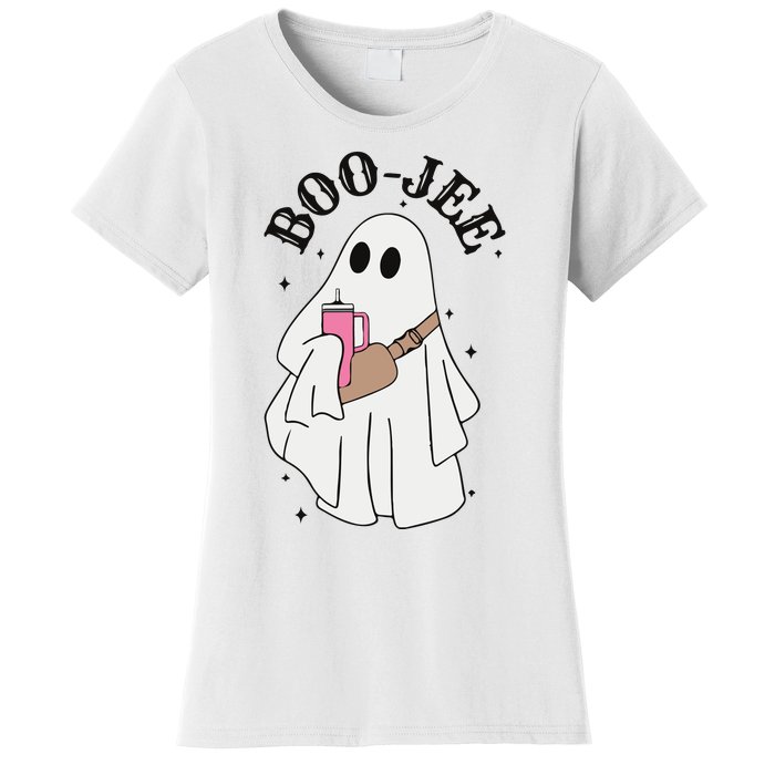 Halloween Boo Ghost Spooky Season Women's T-Shirt