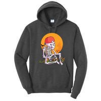 Halloween Boy Gamer Gaming Skeleton Boy Tall Hoodie