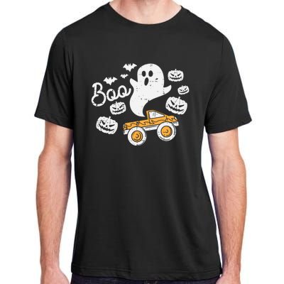 Halloween Boo Ghost Monster Truck Costume Gift Adult ChromaSoft Performance T-Shirt