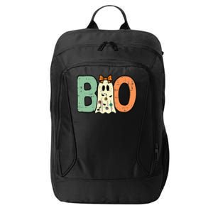 Halloween Boo Ghost Cute Costume City Backpack