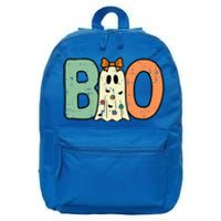 Halloween Boo Ghost Cute Costume 16 in Basic Backpack