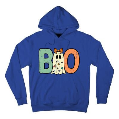 Halloween Boo Ghost Cute Costume Tall Hoodie