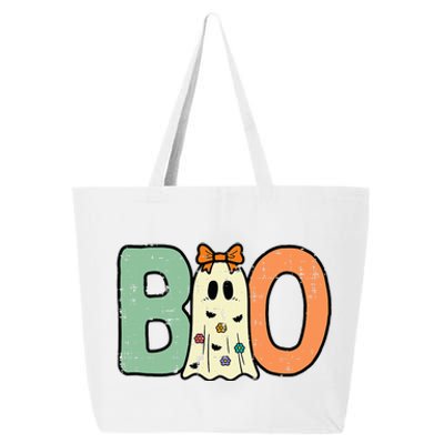 Halloween Boo Ghost Cute Costume 25L Jumbo Tote