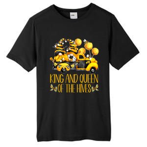 Honey Bee Gnome Hives Truck For Beekeeper King And Queen Funny Gift Tall Fusion ChromaSoft Performance T-Shirt