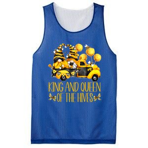 Honey Bee Gnome Hives Truck For Beekeeper King And Queen Funny Gift Mesh Reversible Basketball Jersey Tank