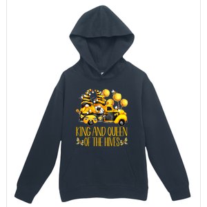 Honey Bee Gnome Hives Truck For Beekeeper King And Queen Funny Gift Urban Pullover Hoodie