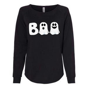 Halloween Boo Ghosts Trick Treat Womens California Wash Sweatshirt