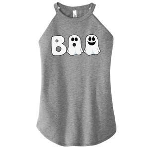 Halloween Boo Ghosts Trick Treat Women's Perfect Tri Rocker Tank