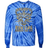 Hunting Buddy Grandpa And Grandson Hunting Buddies Gift Tie-Dye Long Sleeve Shirt