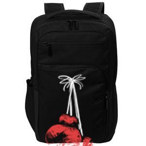 Hanging Boxing Gloves Boxer Boxing Gift Impact Tech Backpack