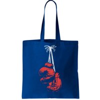 Hanging Boxing Gloves Boxer Boxing Gift Tote Bag